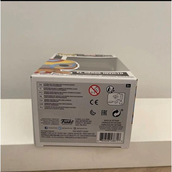 Funko Pop Marvel Lucha Libre Edition El Hero Invicto #709 Vinyl Figure - Picture 6 of 8